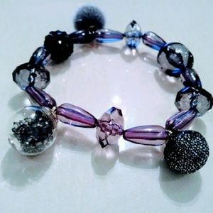 Glass Ornament Bracelet